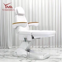 Lit électrique pour Salon de beauté du visage, 3 moteurs, Table de traitement de Massage, Spa médical, chaise, lit de tatouage esthétique 4