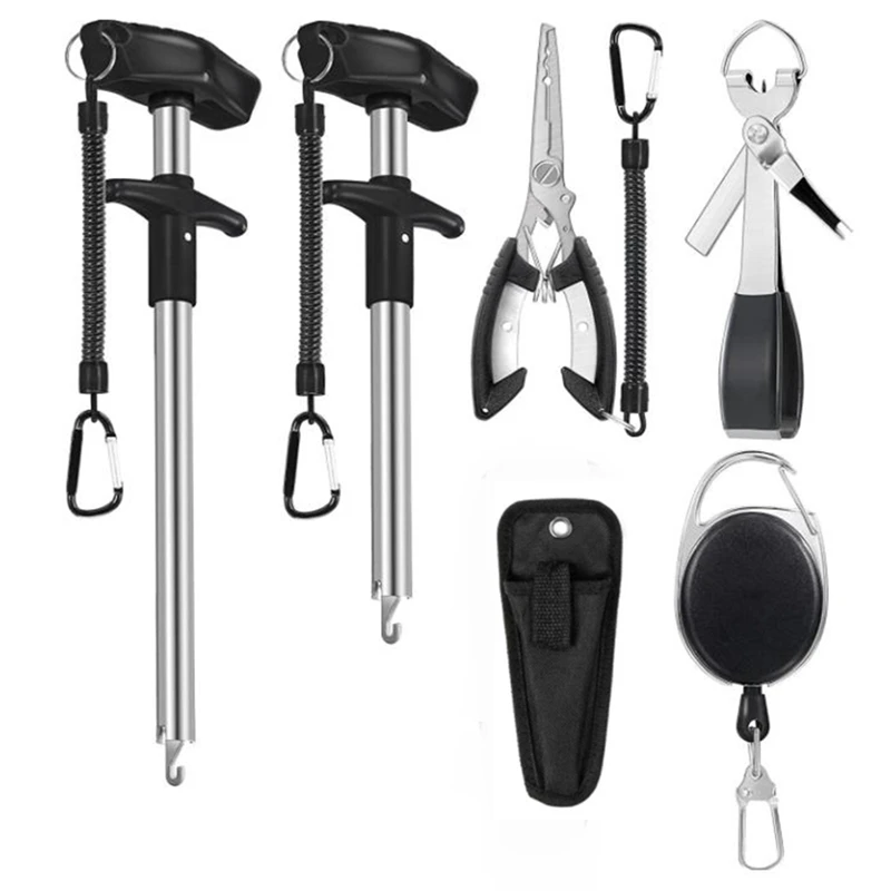 

Инструмент для удаления рыболовных крючков, инструмент для рыбалки со шнурком, рыболовные плоскогубцы с оболочкой, инструмент для рыбалки, набор для рыбалки