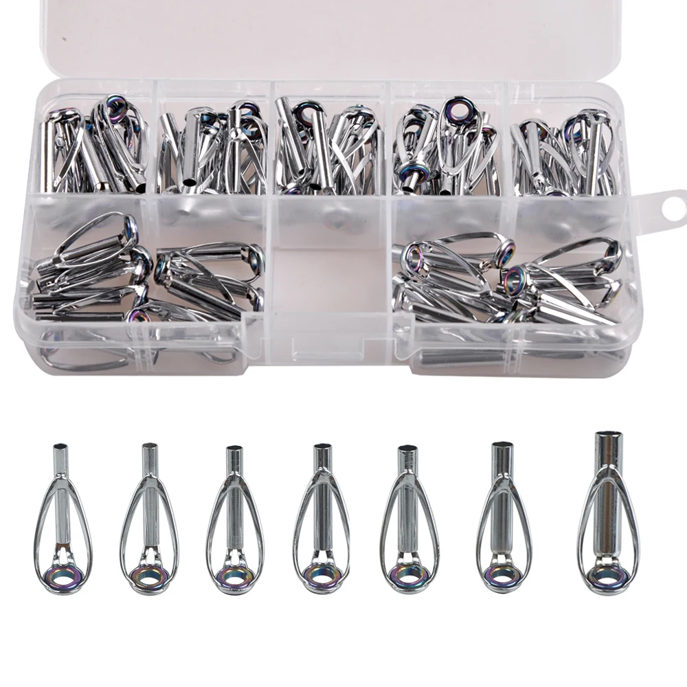 Tip Repair Kit Repairing Fishing Rod Guides 33pcs Rod Guide Repair Kit