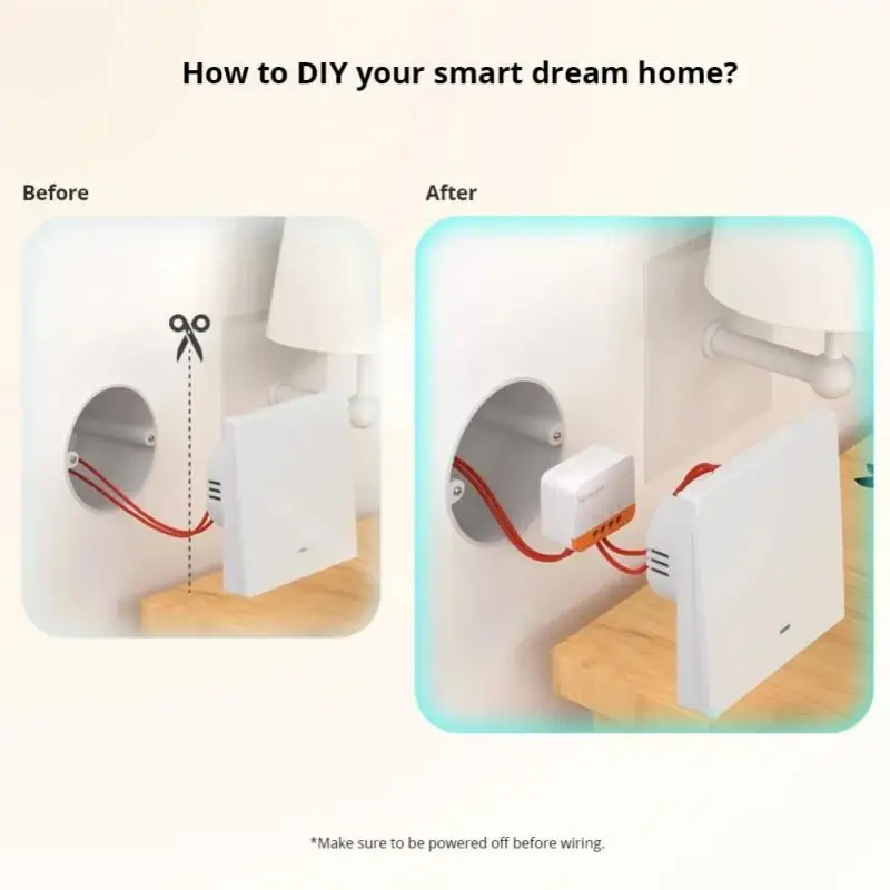 Smart Switch 1~5PCS SONOFF ZBMINIL2 Extreme ZigBee Mini Smart Switch No Neutral Wire Required Two-Way Wireless Control EWeLink Alexa Google