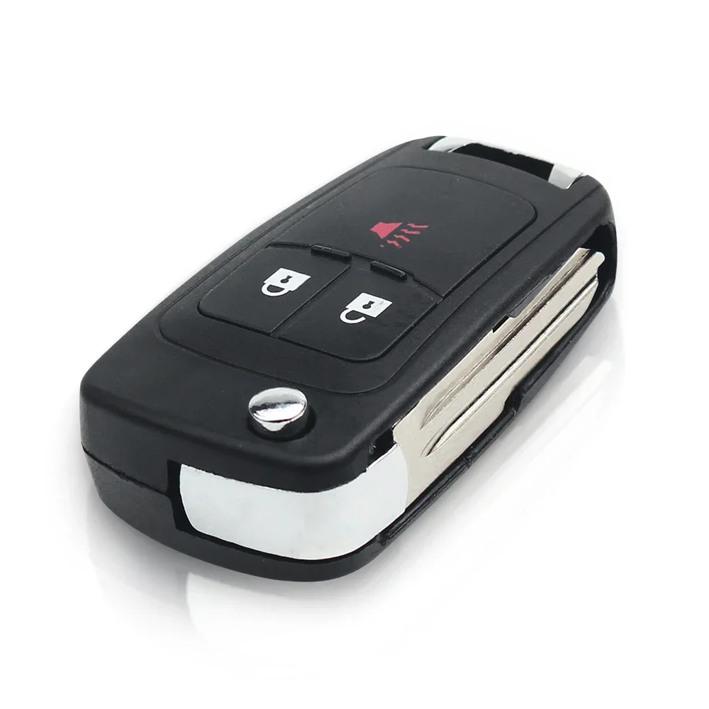 Chevrolet Spark 2012- 3 Buttons Replacement Folding Remote Car Flip Key Shell Blank Uncut Blade Case
