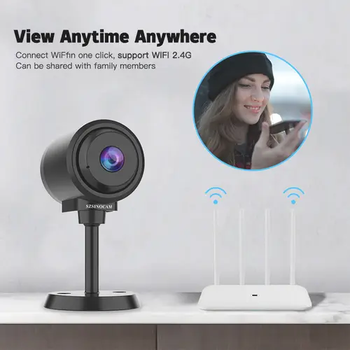 SZSINOCAM 3MP Mini Camera WiFi Wireless Monitoring Security Protection Remote Monitor Camcorders Video Surveillance Smart Home - Image 2