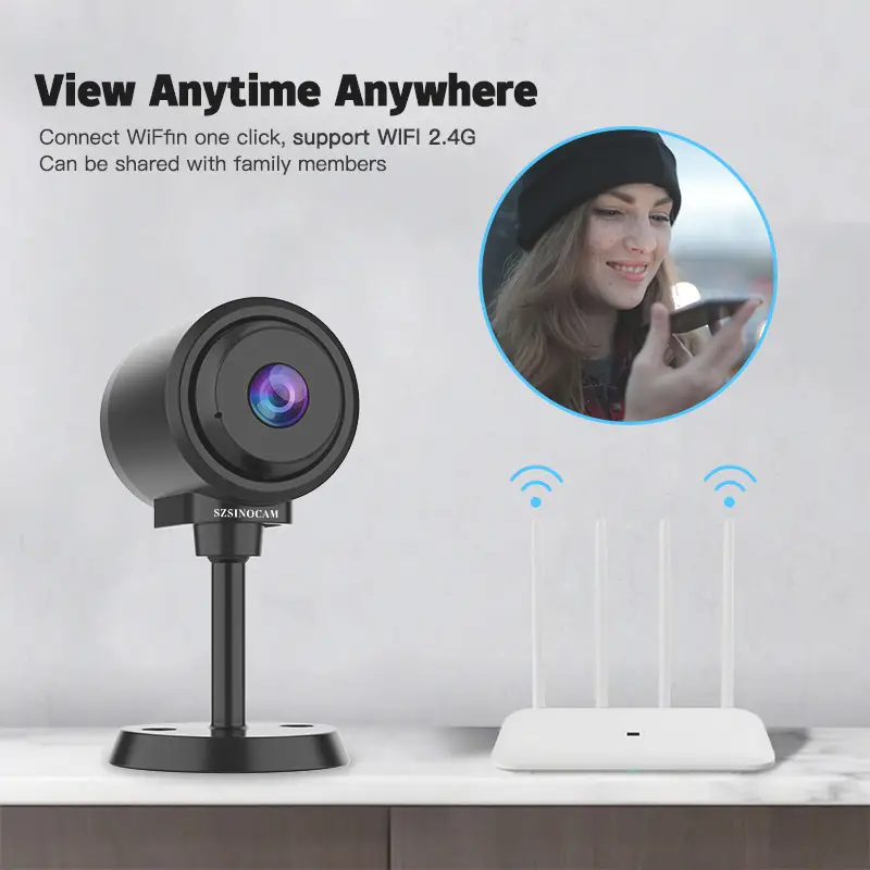 SZSINOCAM 3MP Mini Camera WiFi Wireless Monitoring Security Protection Remote Monitor Camcorders Video Surveillance Smart Home - Image 2