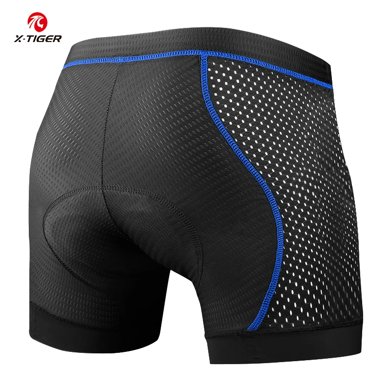 Culotte Ciclismo Hombre Gel Ropa Interior De Ciclismo X-TIGER Para - Main Image