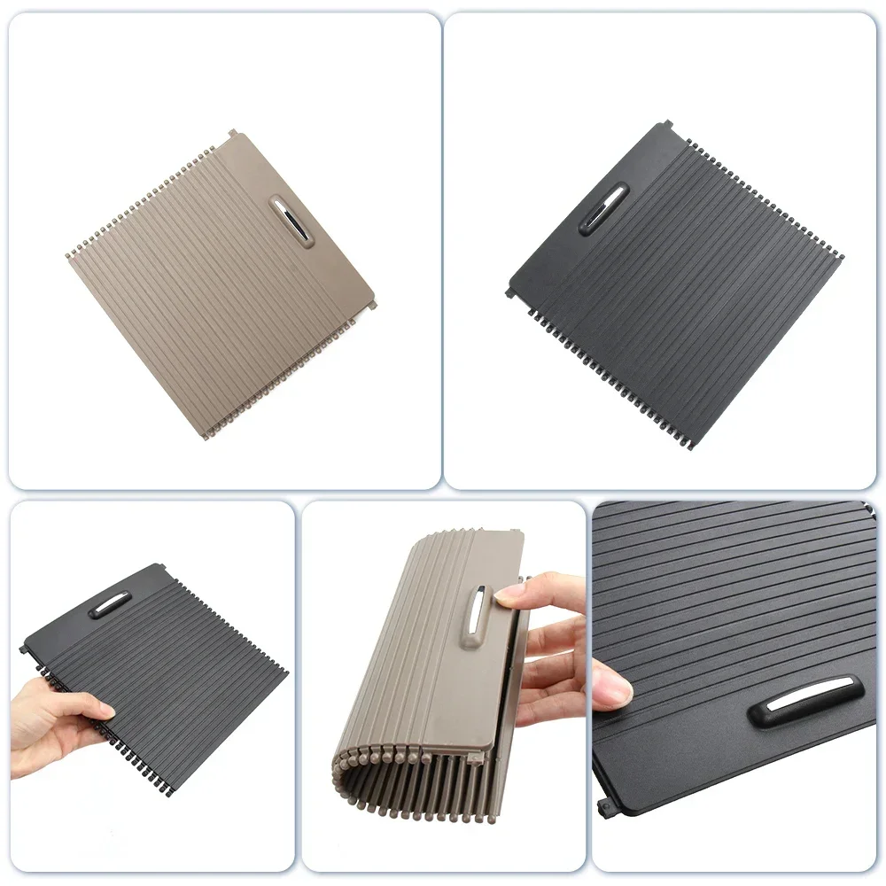 도지 캐러밴 램 1PC89BD1AG 1PC89BD1AF용 스토리지 박스 트림 커버 암레스트 박스 롤러 블라인드 센터 콘솔 교체품