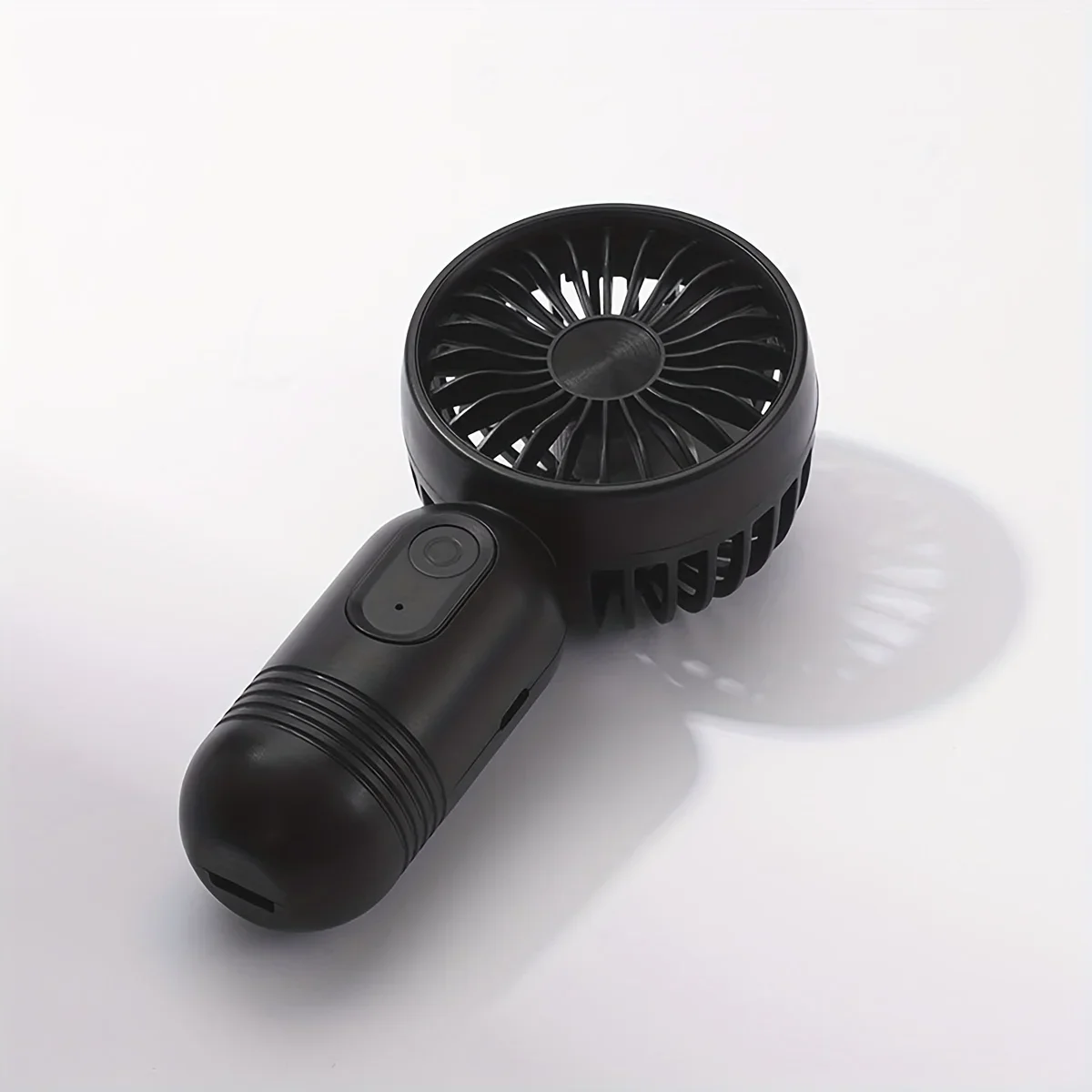 Portable Fan Mini Fan Hand Fan 1pc-USB Rechargeable Mini Portable Fan With Lightweight Handheld Fan Perfect For Office Outdoor Travel And Camping