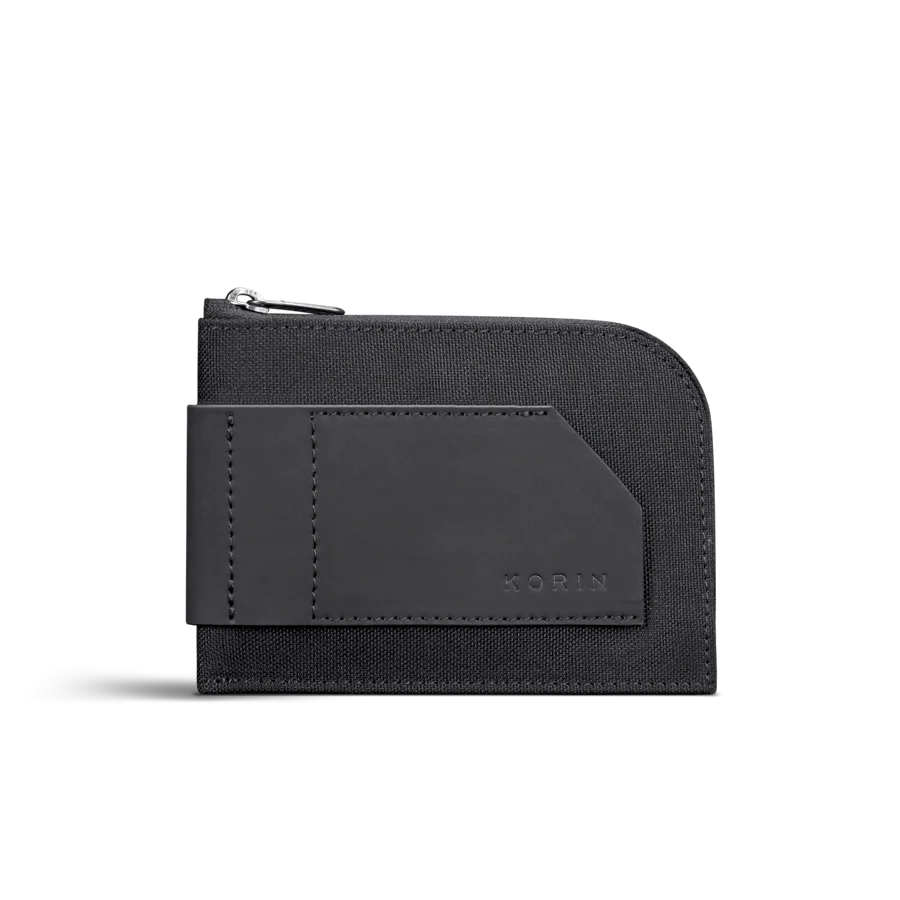 Kingsons Korin Designs HubWallet Men RFID Wallet Business Passport Black - Image 2