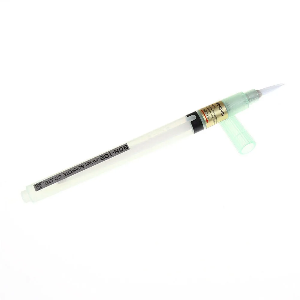 

1pc BON102 Flux Paste Solder Paste Brush Tip Cleaning-free Welding Soldering Pen PCB Soldering Solder Tool Rosin