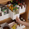 Storage Box for Kitchen Organizer Under Sink Drawer Storage Box Cabinet Desktop Makeup Storage Box Spice Stationery Accessories 1
