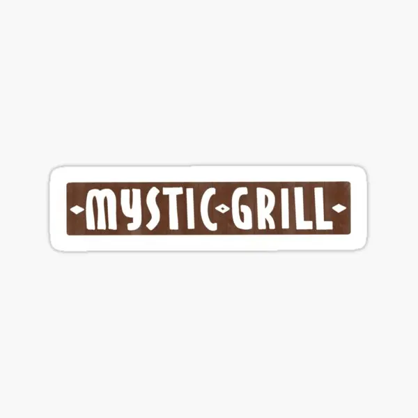 

Tvd Mystic Grill Sign 5PCS Car Stickers for Cute Art Motorcycle Background Laptop Fridge Anime Window Stickers Funny Bumper