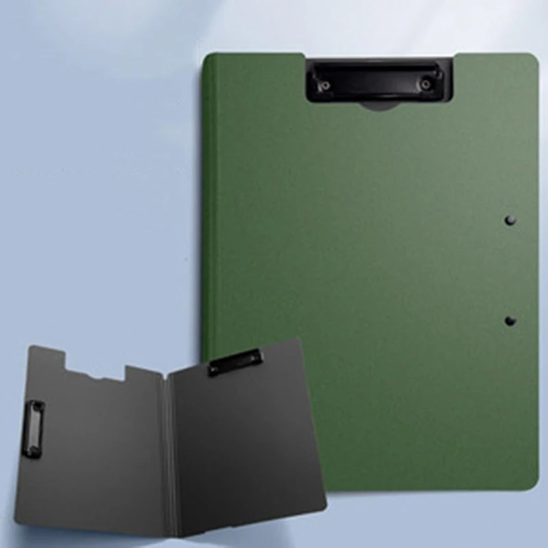 Waterproof Double Clip Clipboard Folder - A4/A3 File Cover Organizer for Office & Art Supplies