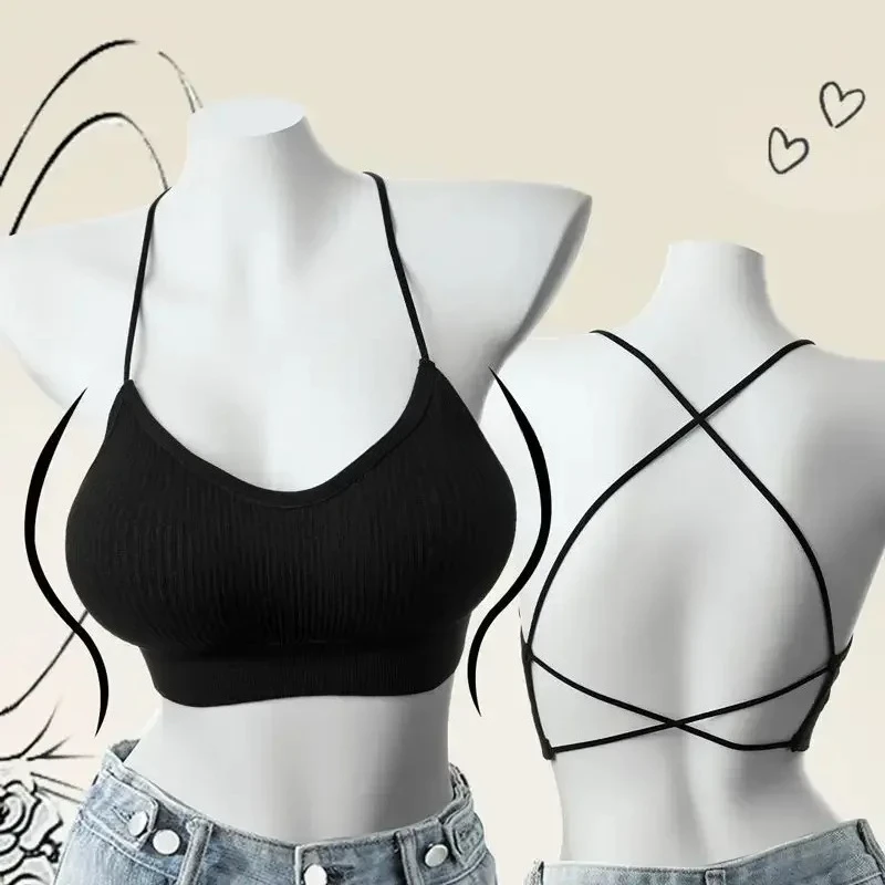 2025 New 10cm Extreme Push Up Bra for Flat Chest Wireless Ultra Thick Padded Bralette Seamless Closed Cup Small Breast Lingerie