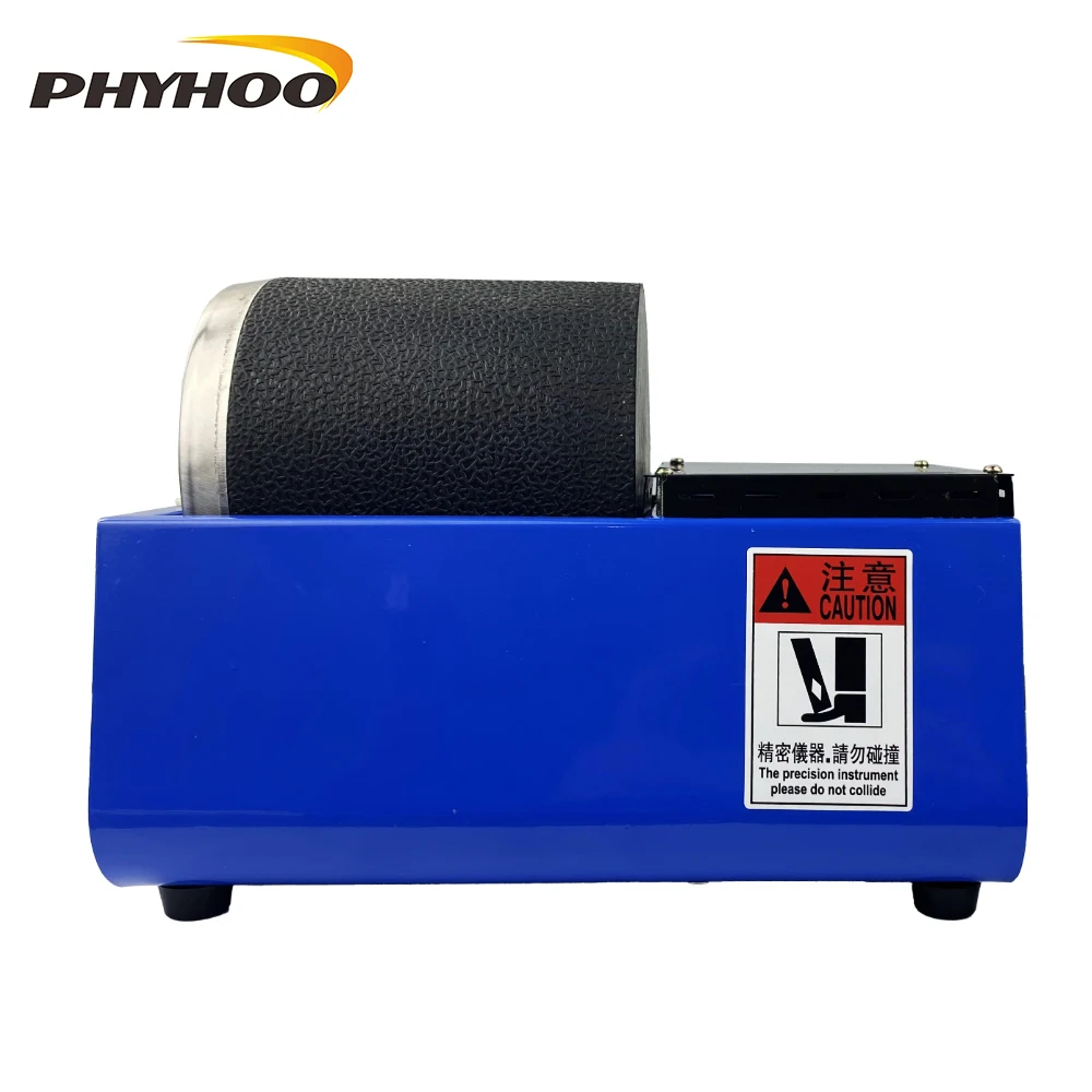 Mini Single Drum Rock Tumbler 3LB Polishing Machine Kit Adults Kids Easy to Use and Maintain Leak Proof Rubber Barrel Fun Rock