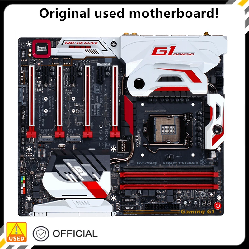 Per Ga-Z170X-Gaming G1 Z170X-Gaming Originale Usato Desktop Intel Z170 64Gb Ddr4 Scheda Madre Lga 1151 I7/I5/I3 Usb3.0 Sata3