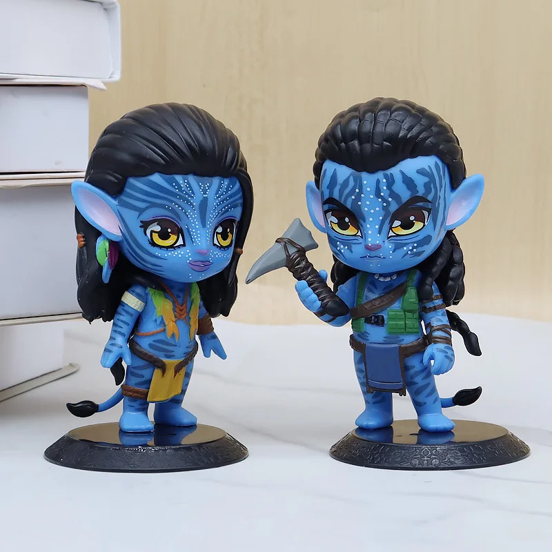 Avatar: The Way of Water Neytiri & Jake Sully Collectible PVC Mini Statue