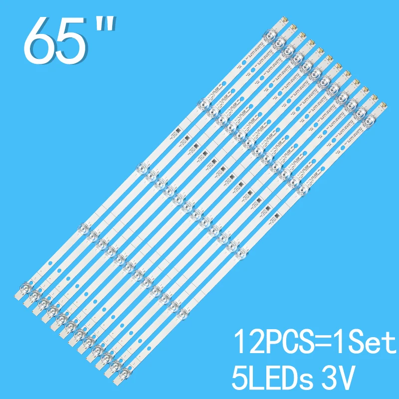 LED Backlight For Sharp LC-65N7004U LC-65Q7300U LC-65Q7330U LC-65Q7370U H65E3A H265AS5 HZ65A55 H65E3A-Y HD650S1U52 HD650S1U51 JL