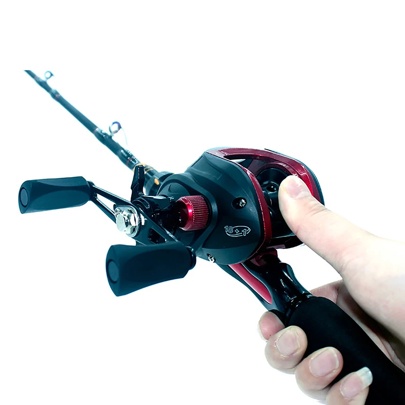 

New Right Left Hand Bait Casting Fishing Reel 8BB 7.2:1 207g Drum Trolling Baitcasting Reel Fishing Accessories