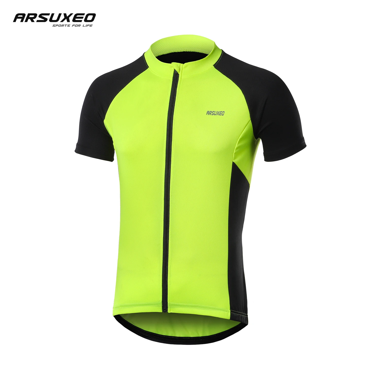 ARSUXEO Men&rsquo;s Cycling Jersey Short Sleeve Jersey MTB Bike Cycling Shirt Summer Bicycle Clothing Fishing Ciclism Quick Dry 655