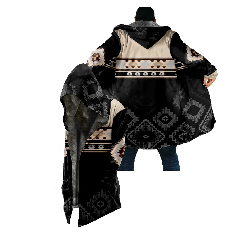 New creative Christmas cotton jacket hooded sweater casual printed men's zippered hooded cardigan cotton jacket gray lining a01