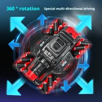 New Children'S Water Bomb Tank Remote Control Car Stunt Off-Road Electric Toy Multiplayer Battle Light Music Car Boy Gift 2