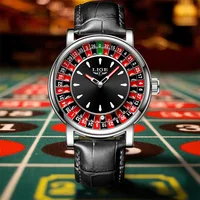 LIGE montres de luxe créatives hommes Roulette jeu cadran mode hommes montre étanche lumineux Quartz montres Relojs Hombre + boîte 3