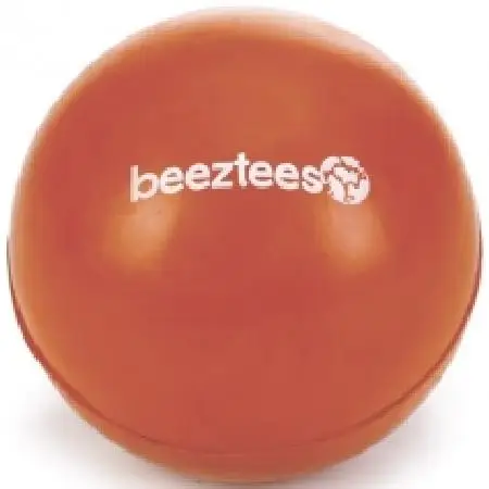 Beeztees 625902 Игрушка для собак Мяч литая резина оранжевый 6 5см | Дом и сад