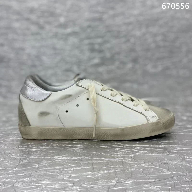Luxury Women Men IT Classical Star Shoes Designer Silver Glitter Leopard Suede Genuine Leather Super Star Sneakers women shoes,casual shoes,women sneakers