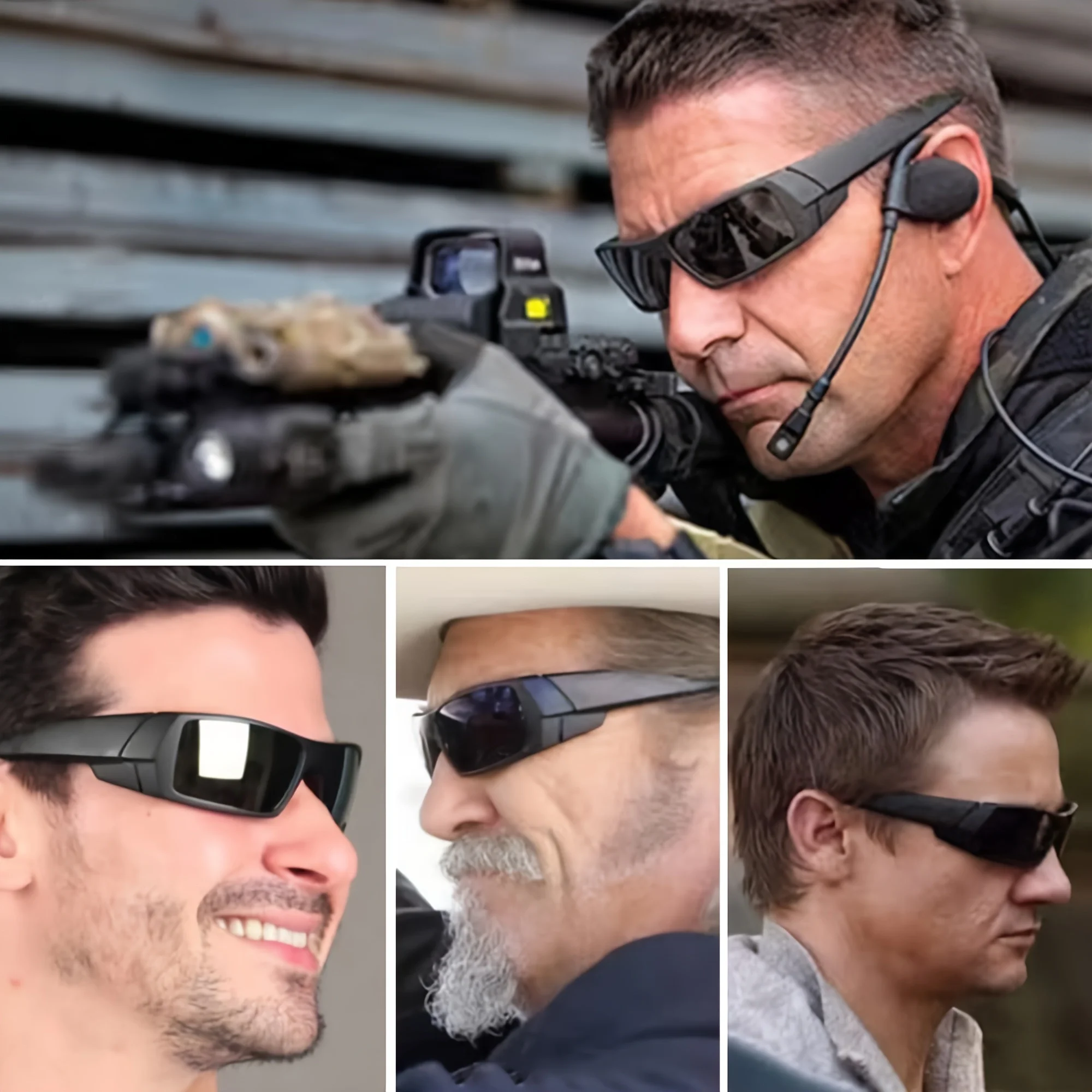 Men's Polarized Sports Sunglasses - UV400 Protection