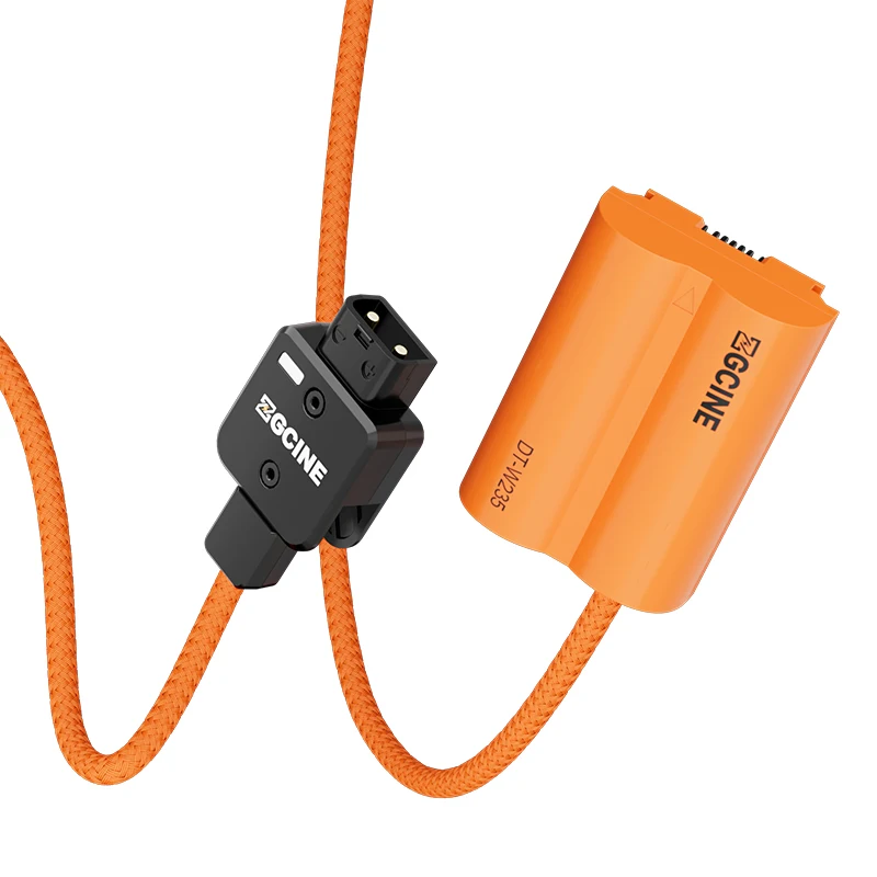 ZGCINE D-TAP to EL15 EL25 W126 W235 LPE17 BLK22 Dummy Battery Cable for Nikon Ca