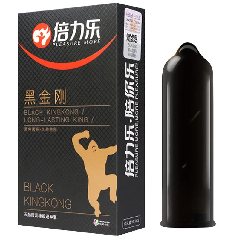10PCs Condom Sex Toys for Men Black Man Penis Sleeve Ejaculation Delay Lasting Erotic Adult Long Lasting Golden Body Condoms 4