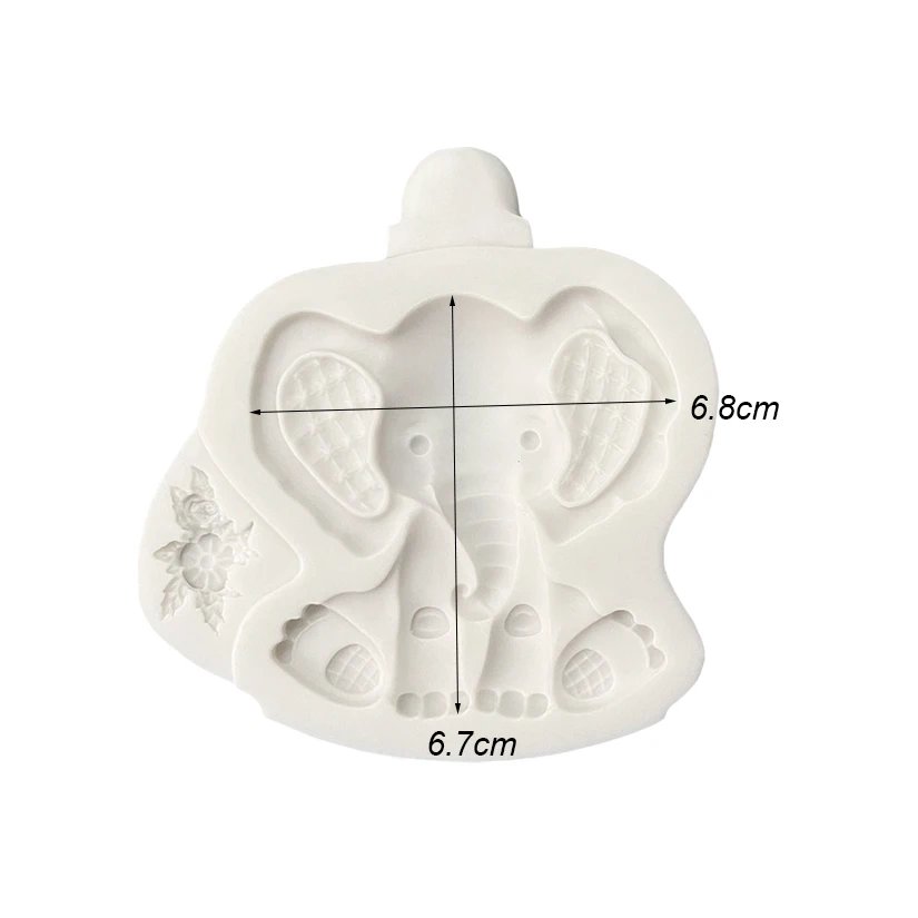 Zebra Silikon Kuchen Backform Sugarcraft Schokolade Cupcake Harz Werkzeuge Fondant Kuchen Dekorieren Werkzeuge – Detail 10
