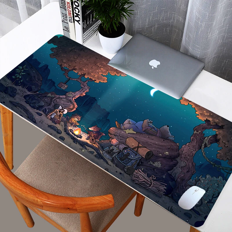 

Anime Cute Animals Large Mouse Pad XXL PC Game Accessories Rubber Mousepad Keyboard Office Non Slip Desktop Laptop Mouse Mat Rug