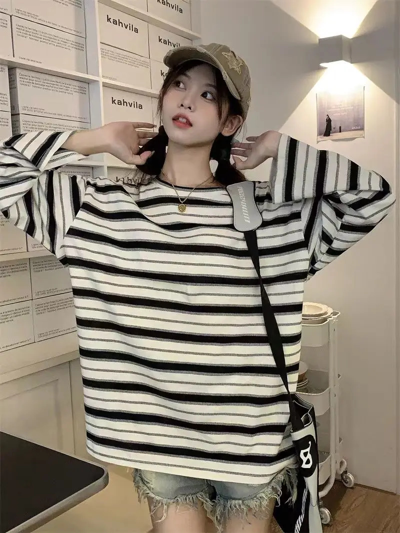 Be You 【 Stripe Shirt Women 】 ファッション レディースファッション トップス その他トップス レディース Women's Long Sleeved Striped Shirt | Misbehavin-Clothing-Co.