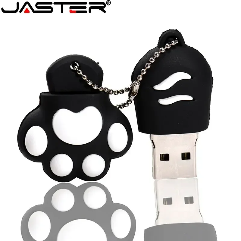 Usb Flash Drive Flash Drive Cartoon Cat Paw USB Flash Drive 4GB-128GB