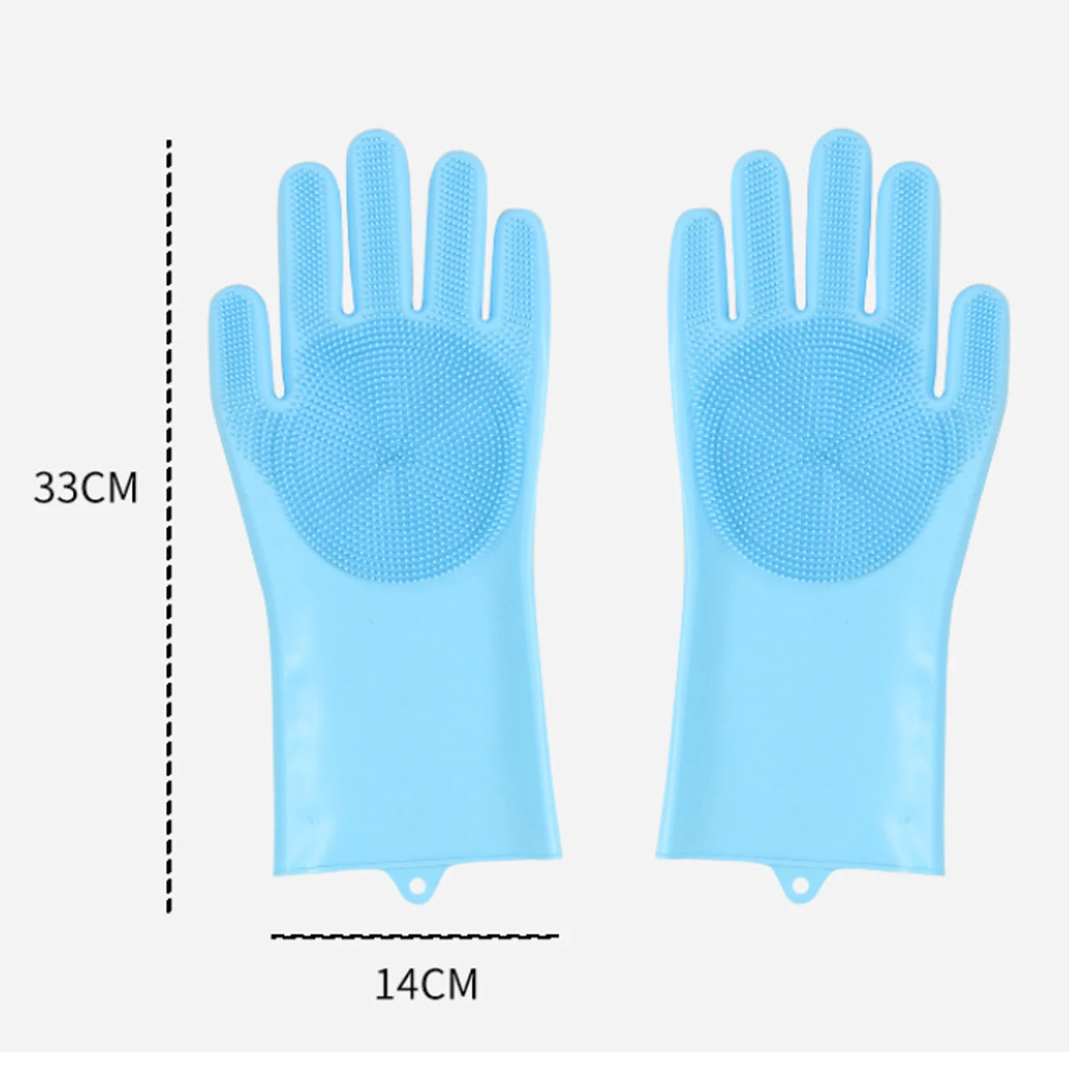 Pet Grooming Cleaning Gloves Dog Cat Bathing Shampoo Glove Scrubber Magic Dishwashing Cleanner Sponge Silicon Hair Removal Glove