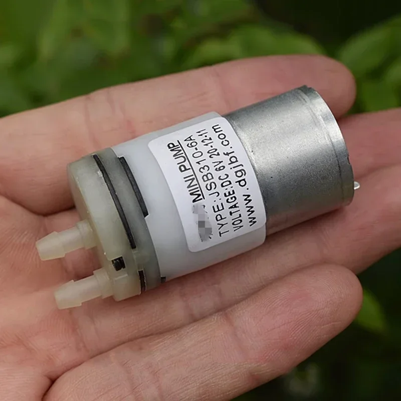 JSB310 DC 5V 6V Micro Mini 310 Motor Diaphragm Water Pump Negative Pressure Self-priming Suction Pump DIY Water Dispenser Tank