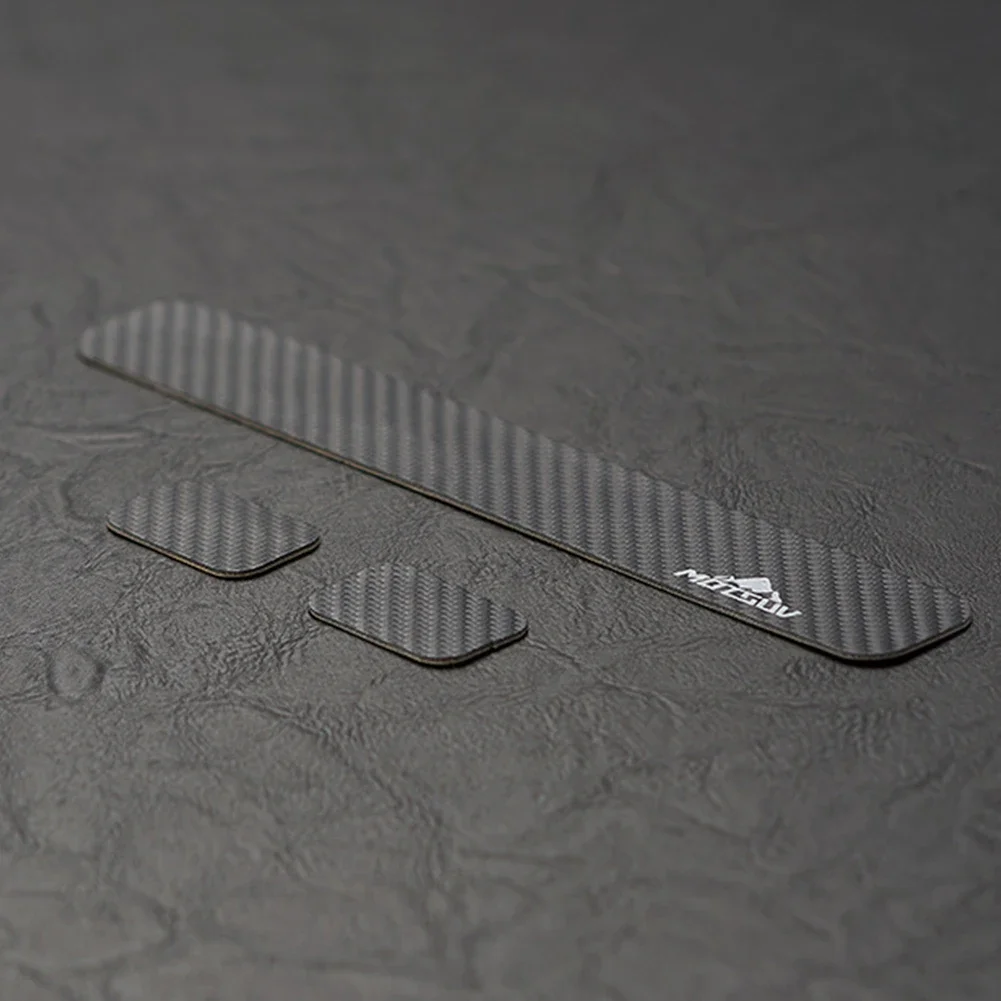 1Set Bicycle Chain Scratch Protection Sticker Bike Anti-scratch Sticker Thickened Carbon Fiber Waterproof Cycling Accessories