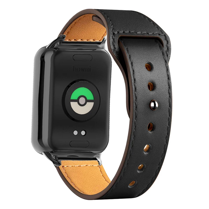 Correia de Couro para Xiaomi mi Band Pulseira para mi Band Pro Substituição Pulseira Correa - Image 5