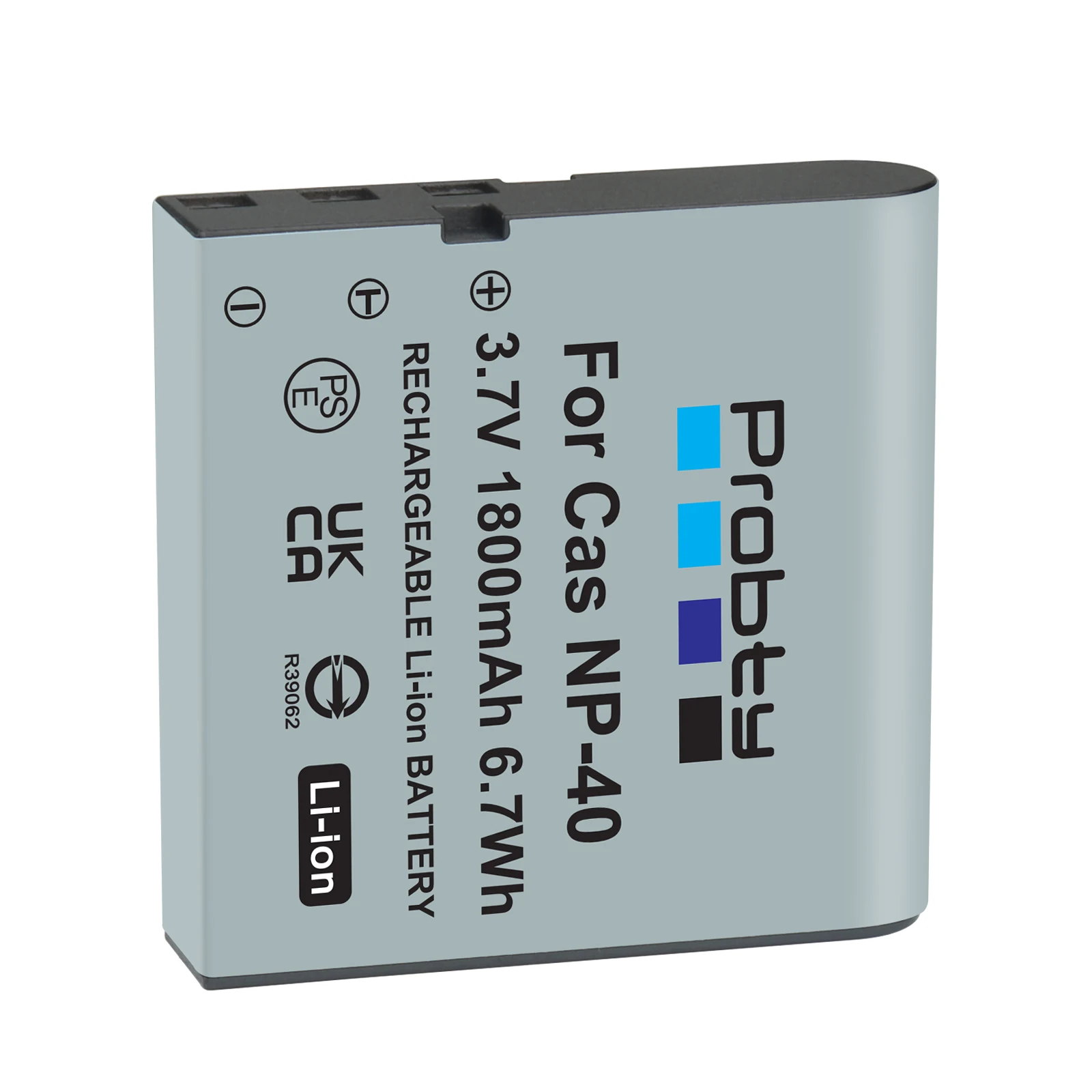 thumbnail image 2 of Casio NP-40 Compatible Lithium-Ion Rechargeable Battery 2 of 10
