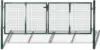 Garden Gate Outdoor Steel Lockable Fence Gate Green For Patio, Terrace, Backyard, Outdoor Furniture 120.5 X 59.1 Inches (W X H) 2