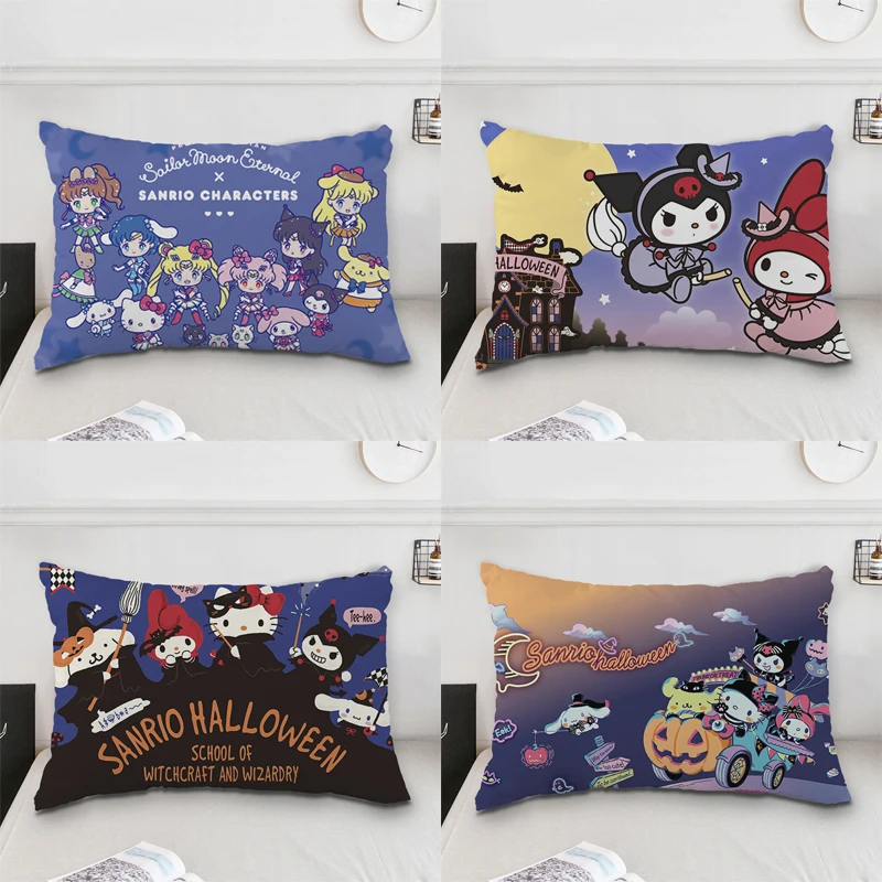 

Наволочка Sanrio с милым мультяшным Сейлор Мун волшебная палочка Hello Kitty Kuromi Подушка для детей всесезонный Универсальный Съемный подарок