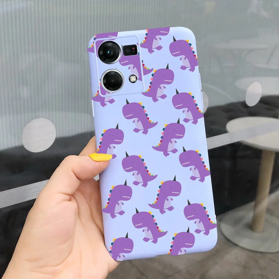 Cute Feather Soft Painted Phone Cover - Stylish Protective Bumper Case