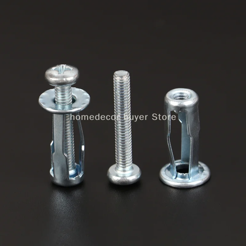 10SetsM4/M5/M6 Jack Nuts Car Metal Screw Petal Nuts Screw For Hollow Wall Iron Skin New High Quality Petal Nut Expansion Lantern