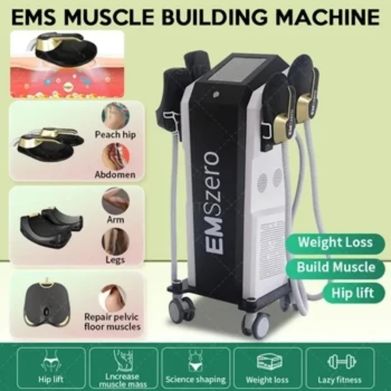 Neo Emszero Nova 4RF electromagnetic muscle carving handle with optional pelvic stimulation