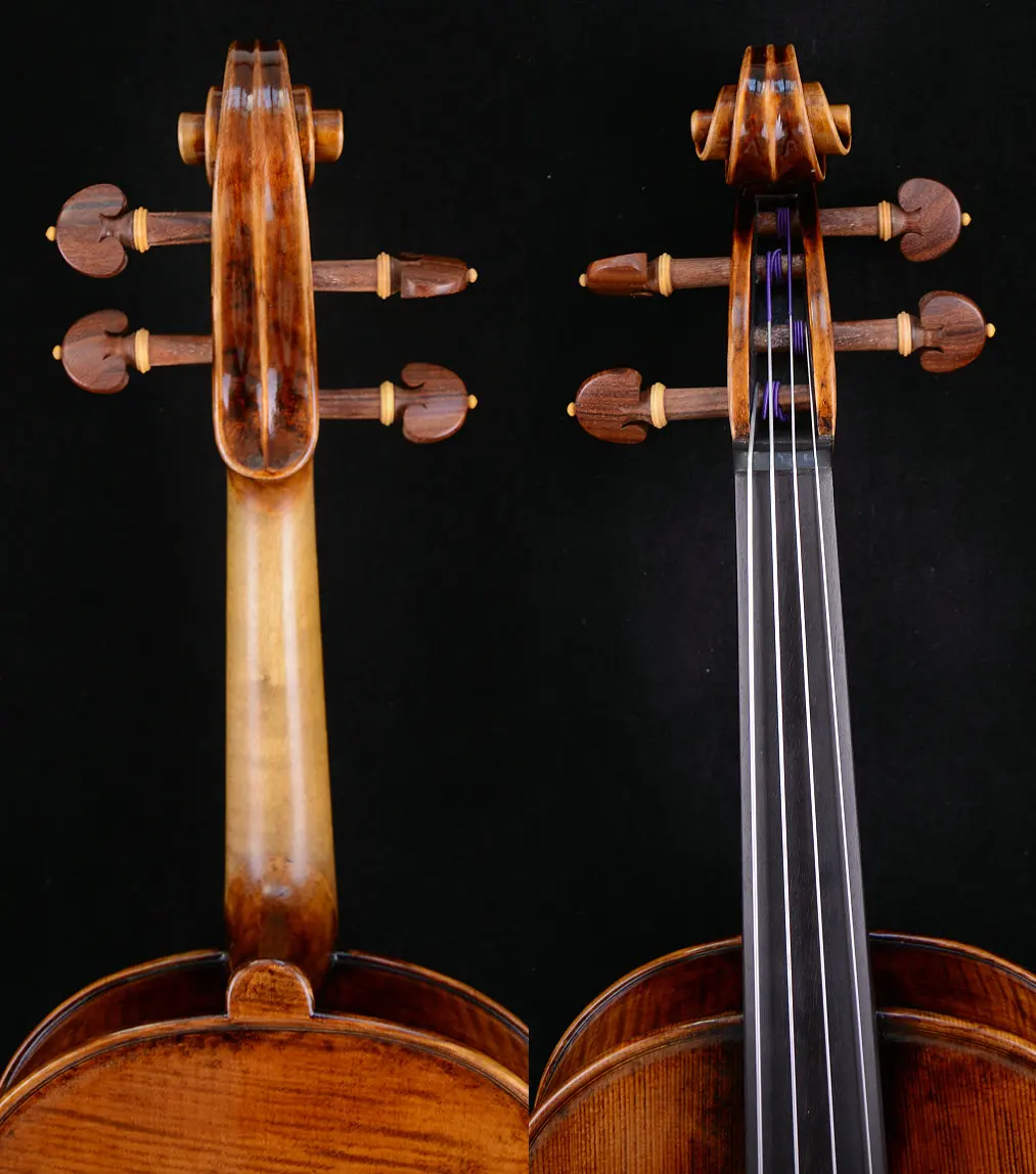 ACTUAL PHOTO 1-PC Back 15.5'' Viola! Master's Own Work Amazing Sound No. W25