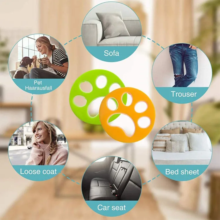 Pet Hair Remover Washing Machine Reusable Cleaning Laundry Catcher Pet Hair Catcher Remover Clothes Dryer Cleaning Laundry Tools