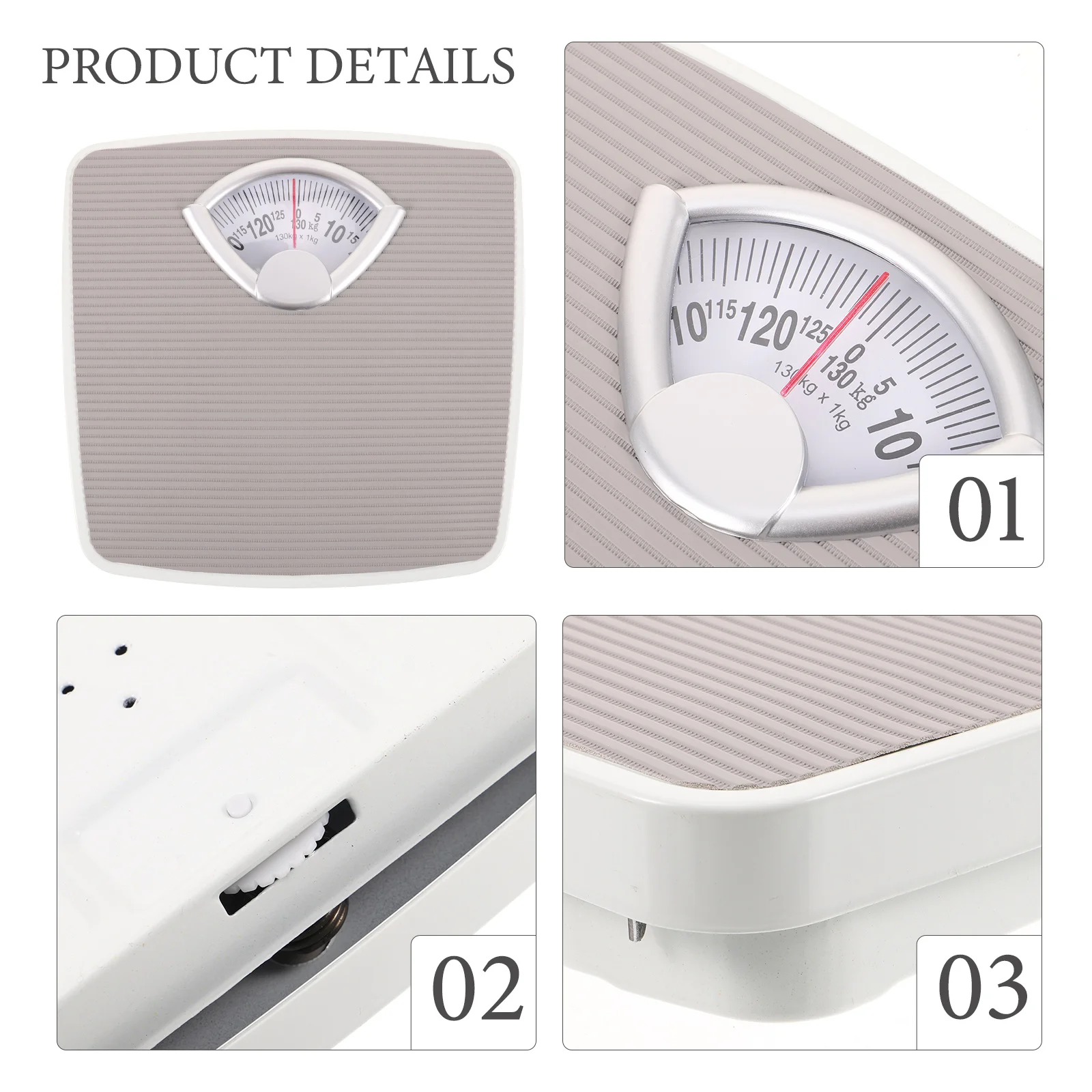 Weight Scale for Body Weight Spring Bathroom Scales Mechanical Dial Accurate Home Weighing High Precision Scale Home