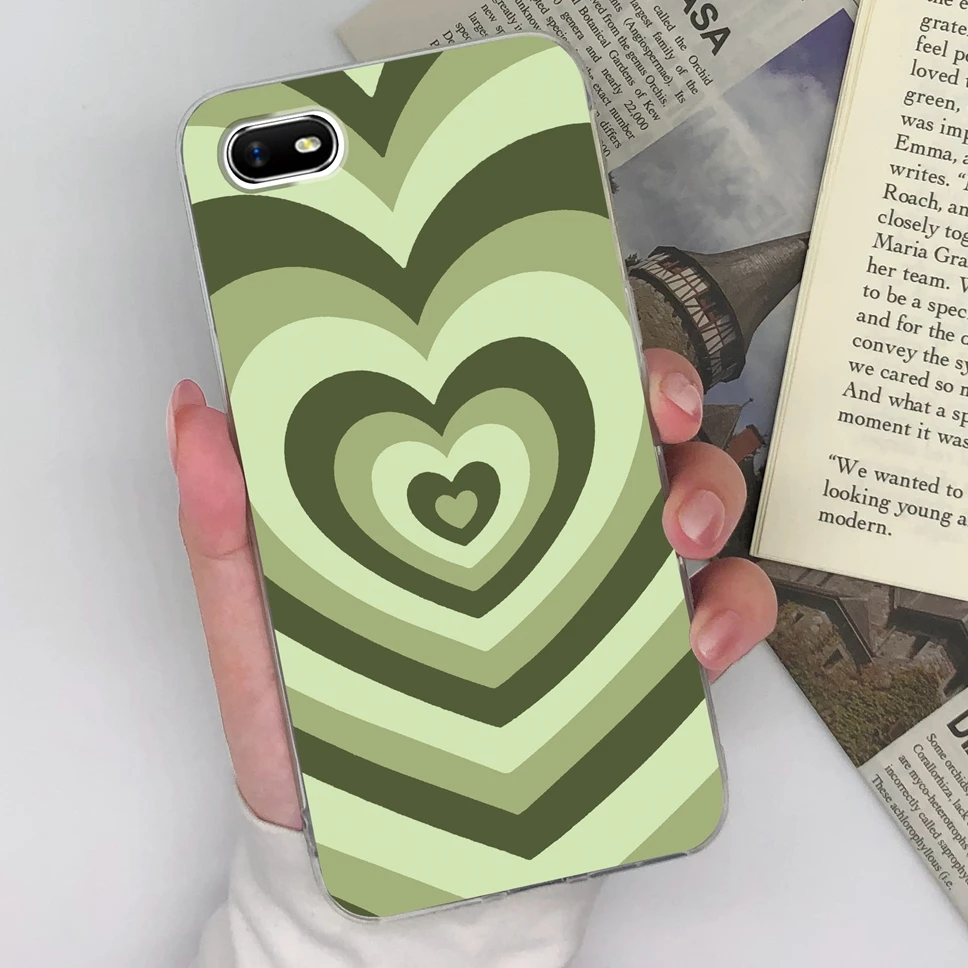 Cute Sweet Girl Transparent Soft Silicone Phone Case – 6.1 inches