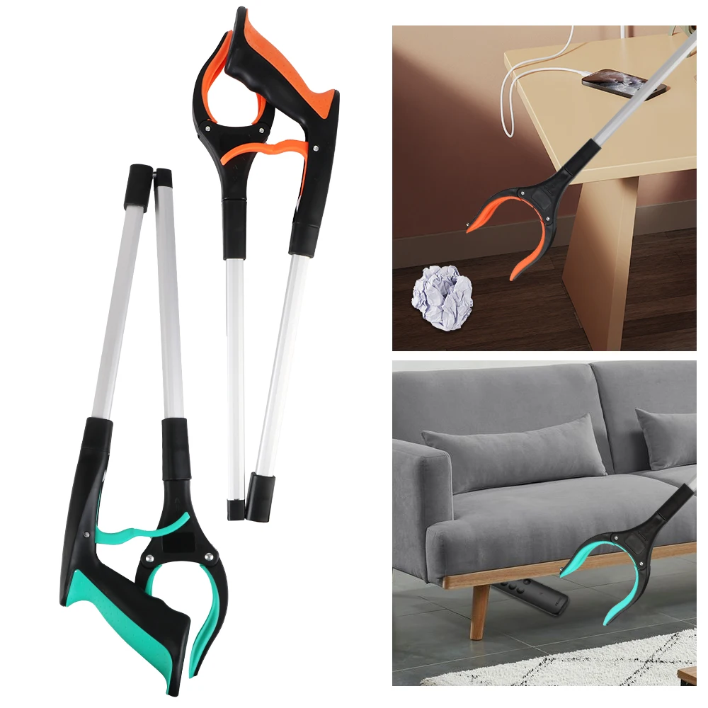 Hand Tools Collapsible Garbage Grabber Pick Up Tools Multifunctional Portable Gripper Extender Litter Reachers Pickers Foldable