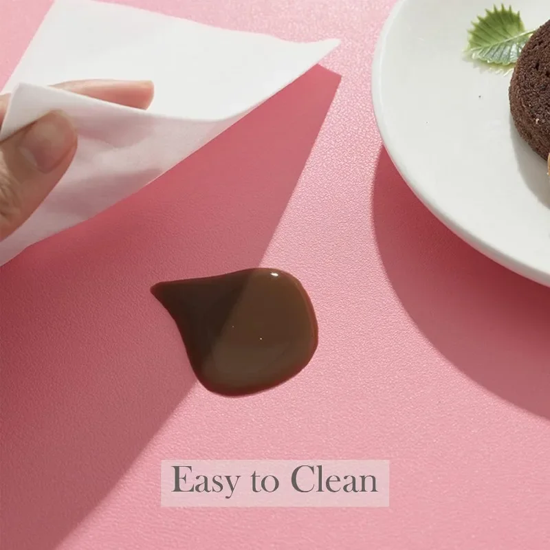 Table Leather Placemats Set of 1/4/6pcs,Washable for Dining,Heat-Resistant Non-Slip Insulation Waterproof Place Mats